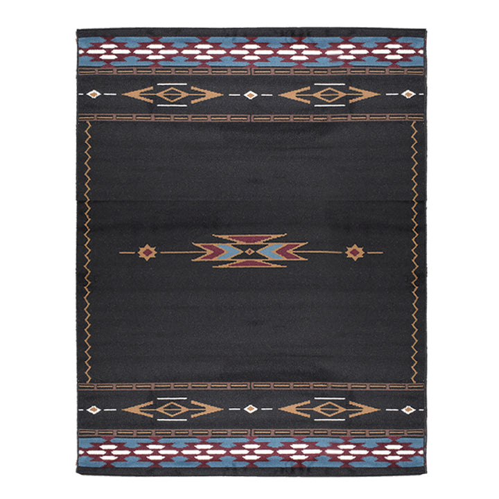 Great West Southwestern Area Rug | Geometric Tribal Design | Polypropylene | Indoor Accent Rug