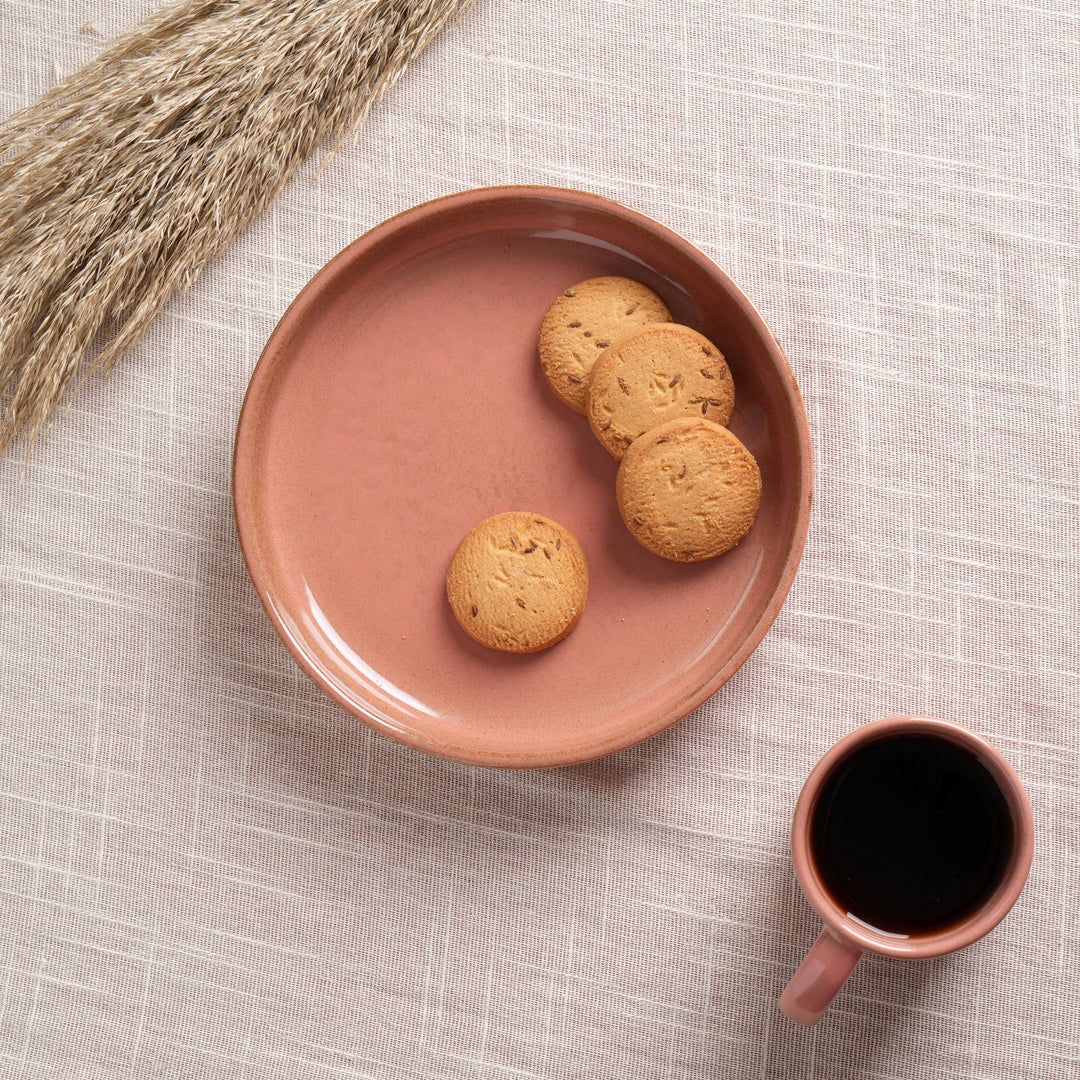 Pasta Bowl | Rustic Reef Ceramic Pasta Bowl, 7.9" Deep Plate