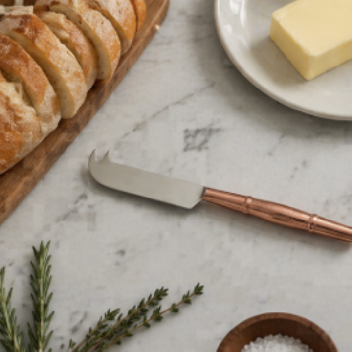 Stainless Steel Bar Knife | Copper Hammered Finish | Cocktail Bar Tool