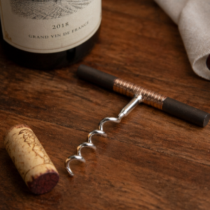 Stainless Steel Cork Screw | Two Tone Finish