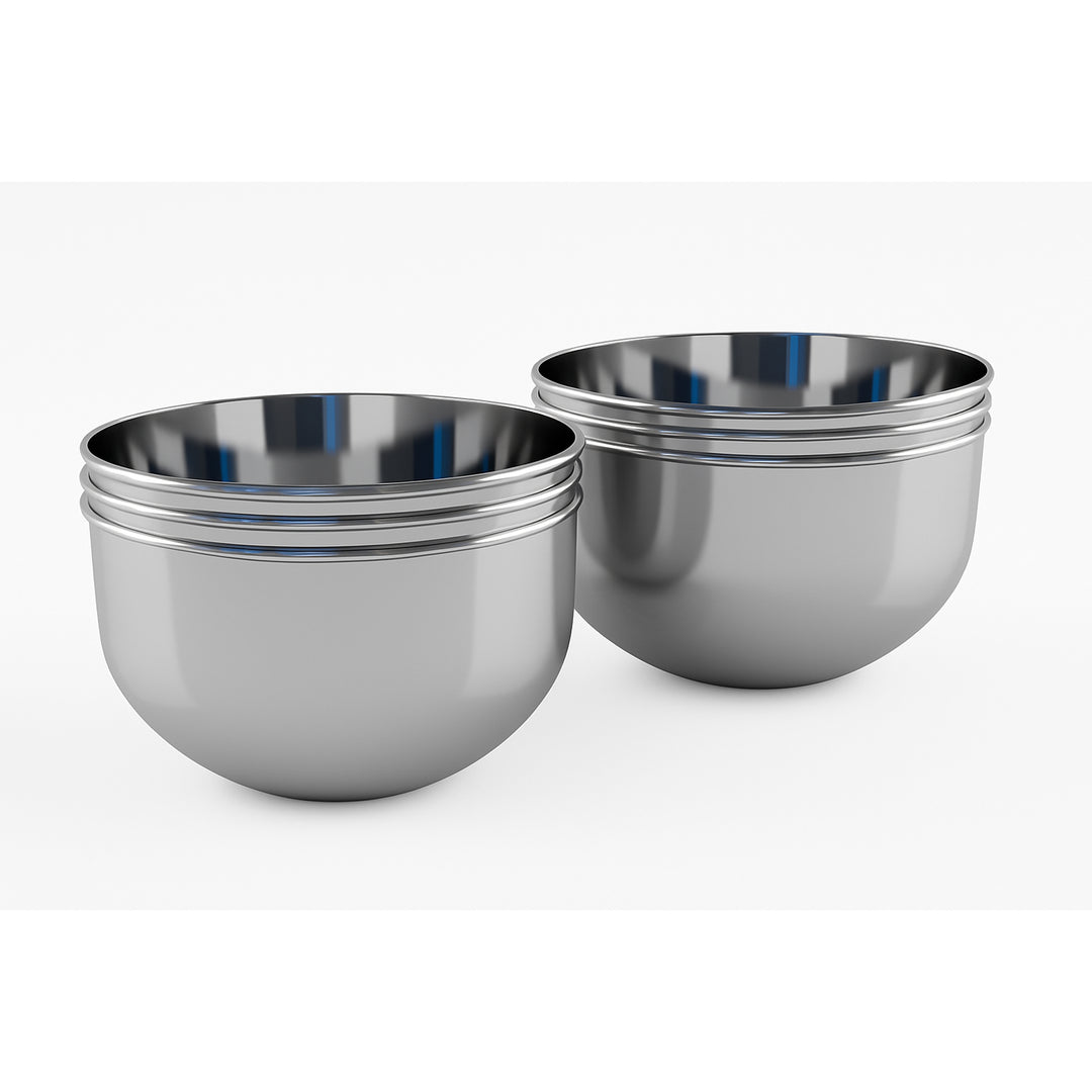 Stainless Steel Condiment Cup Set of 6