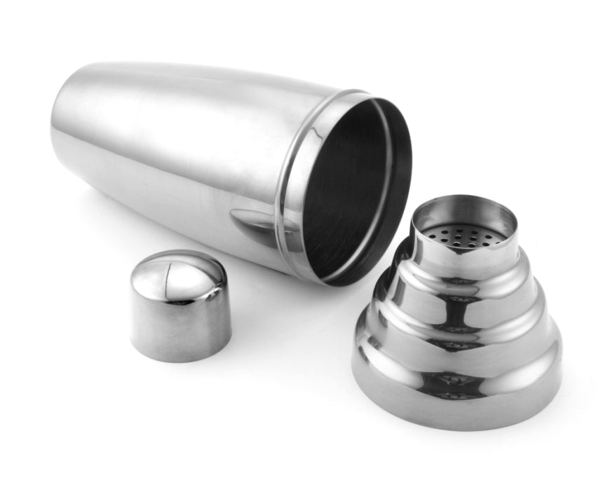 Stainless Steel Cocktail Shaker | Shiny Mirror Finish |  110 oz Bar Tool