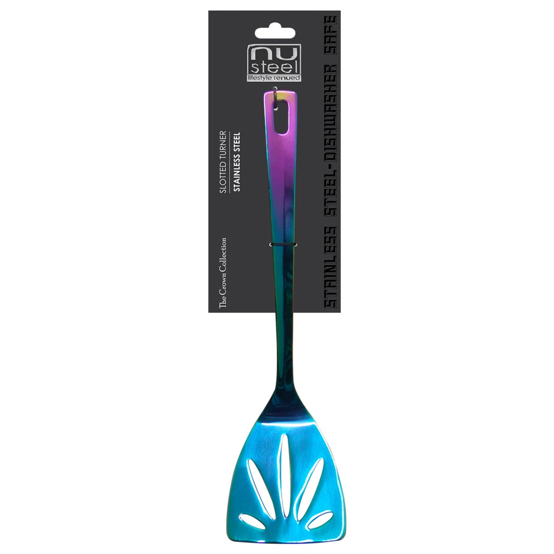 Stainless Steel Slotted Spoon | 1.8 mm Crown Slotted Turner | Kitchen Utensil