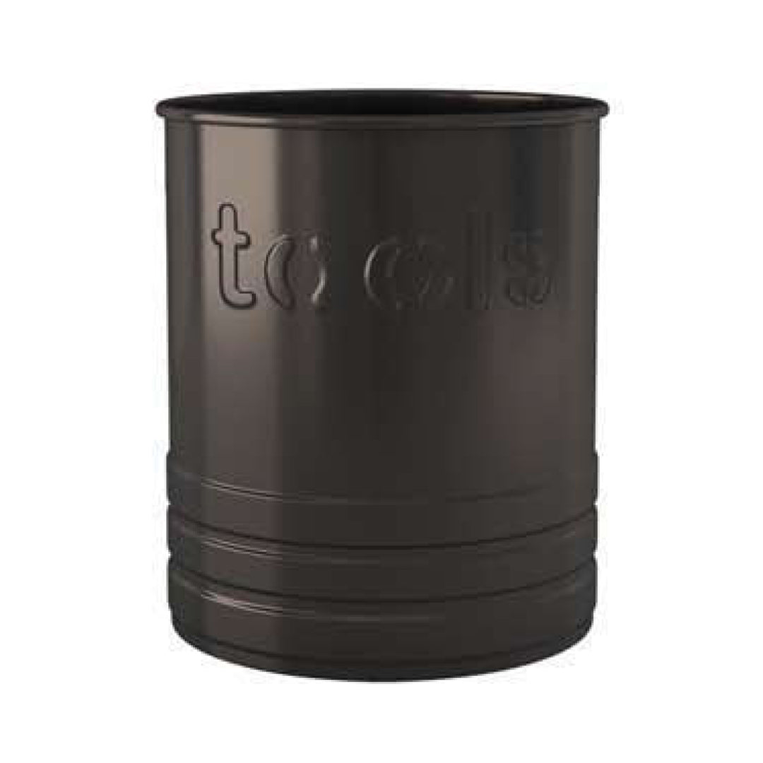 Utensils Holder Embossed 2 Qt Black Nickel Finish