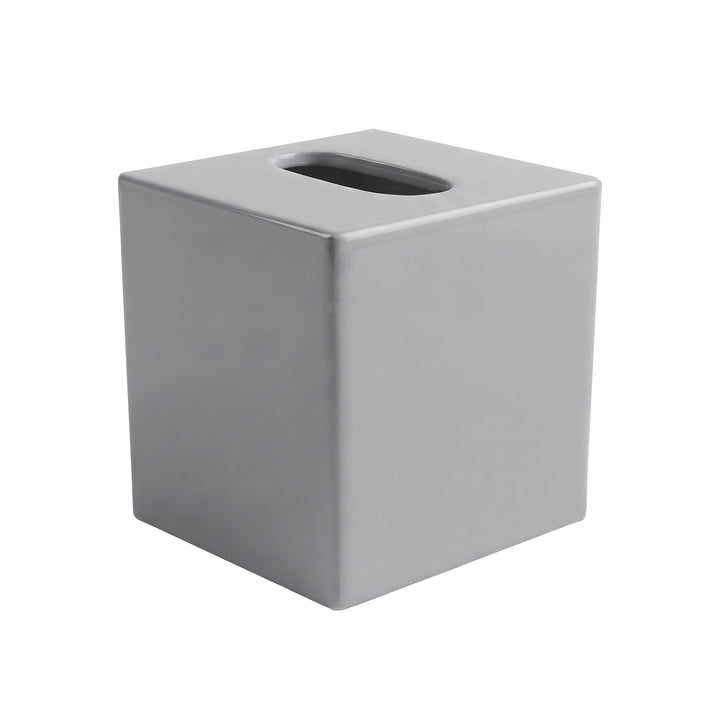 Tissue Box Holder | Stainless Steel Square Facial Tissue Box Cover | 4.7" x 4.7" x 5.7"