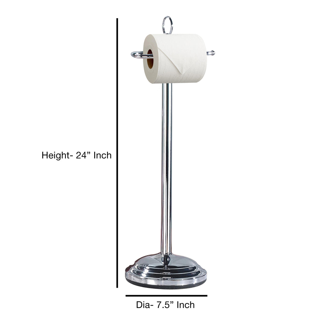 Standing Toilet Tissue Holder, Chrome