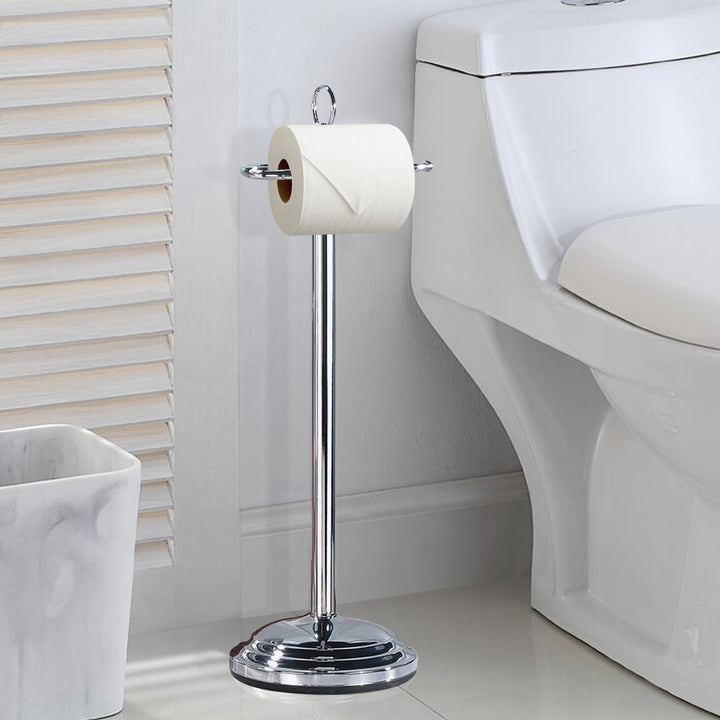 Standing Toilet Tissue Holder, Chrome