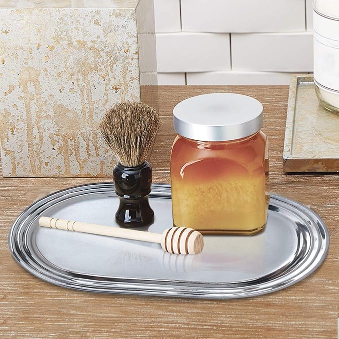 Stainless Steel Amenity Tray | Chrome Plated