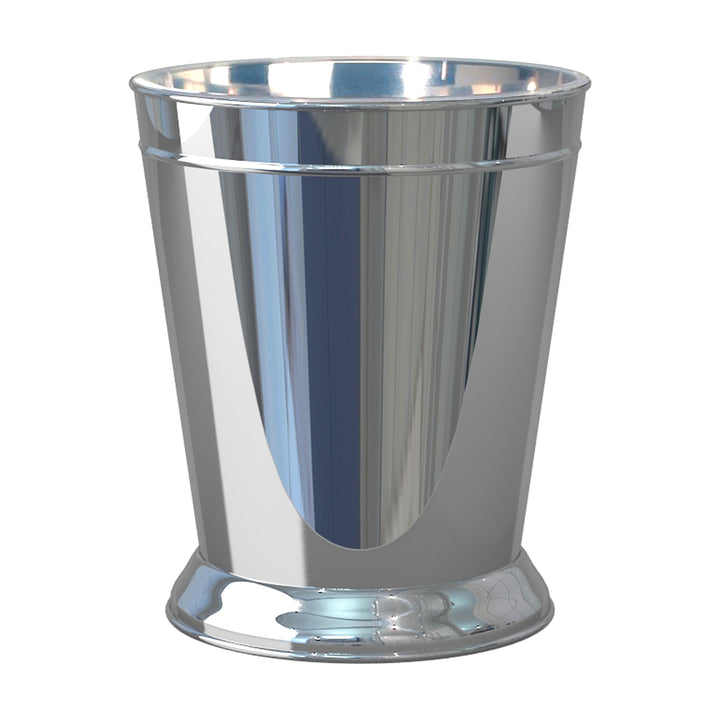 Polished Stainless Steel Wastebasket, 9Qt