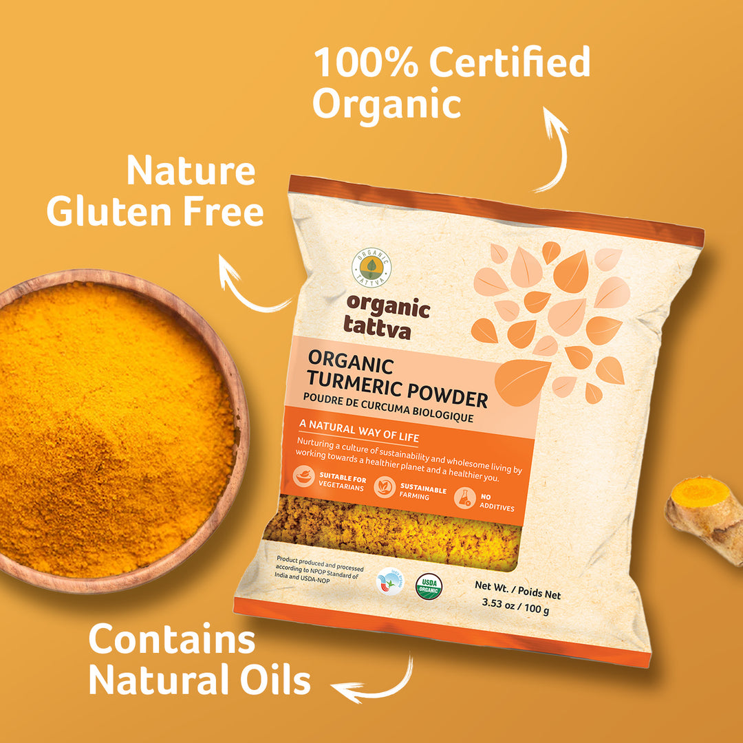 Organic Turmeric Powder 7 oz Pack of 24