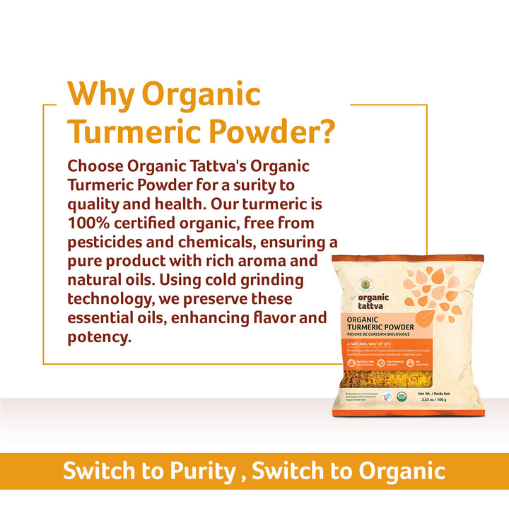 Organic Turmeric Powder 7 oz Pack of 24