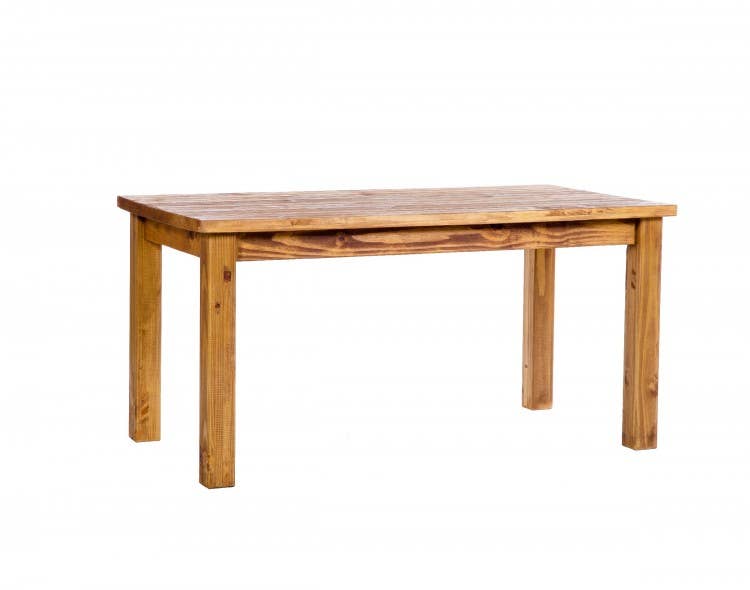 Teak Wood Dining Table | 142x78x15 cm | Durable & Stylish Dining Table for Kitchen, Dining Room & Home Decor