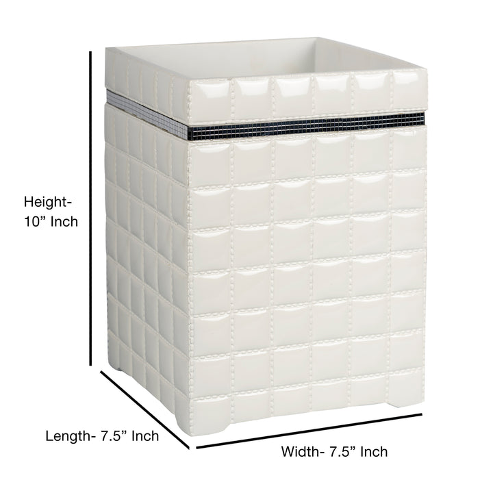 Resin Wastebasket,7Qt