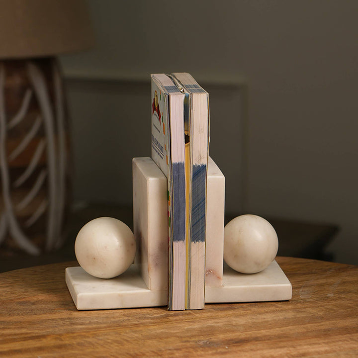 MARBLE BOOKEND