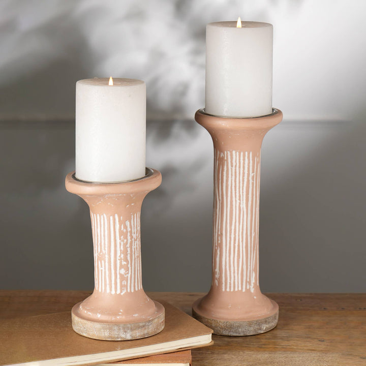 Ecomix Pillar Candle Holder-Small