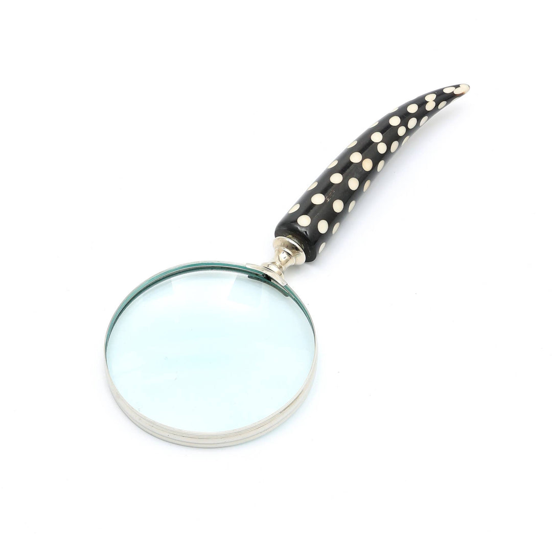 Magnifying Glass With Black Resin Handle