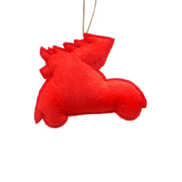 Santa's Car Haning Ornament