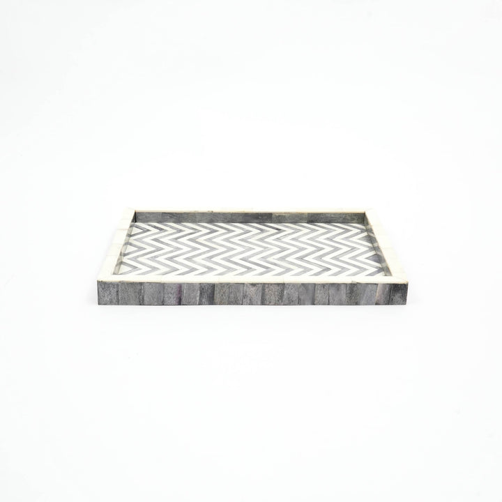 Bone Inlay Chevron Tray