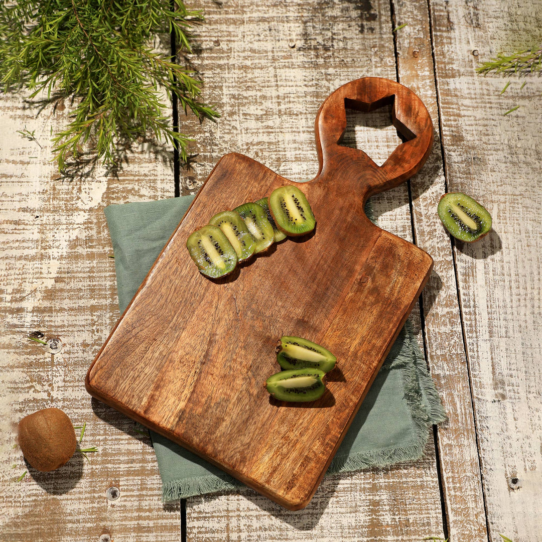 Heart Handle Cheese Platter