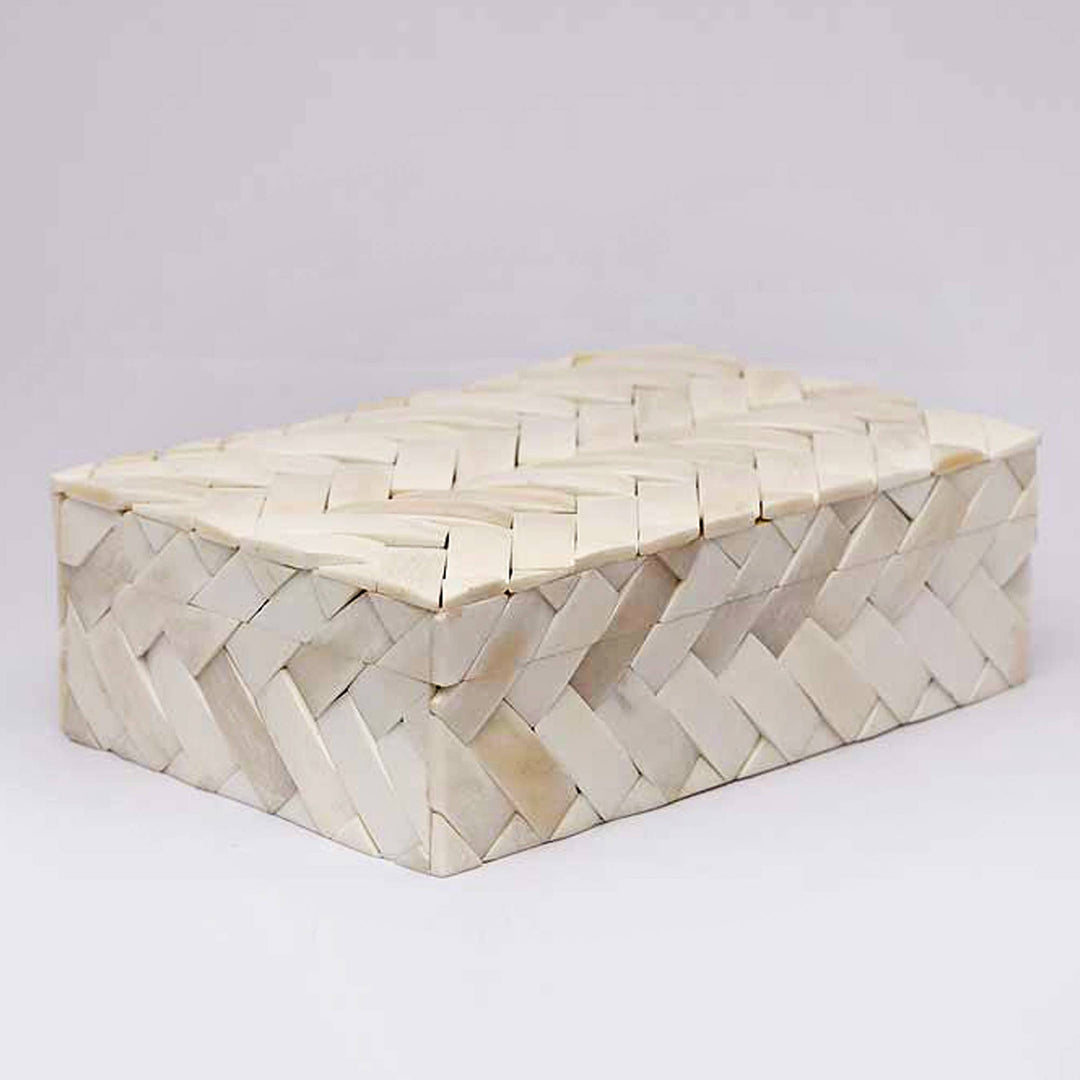 BREADED JEWEL BOX/IVORY BONE