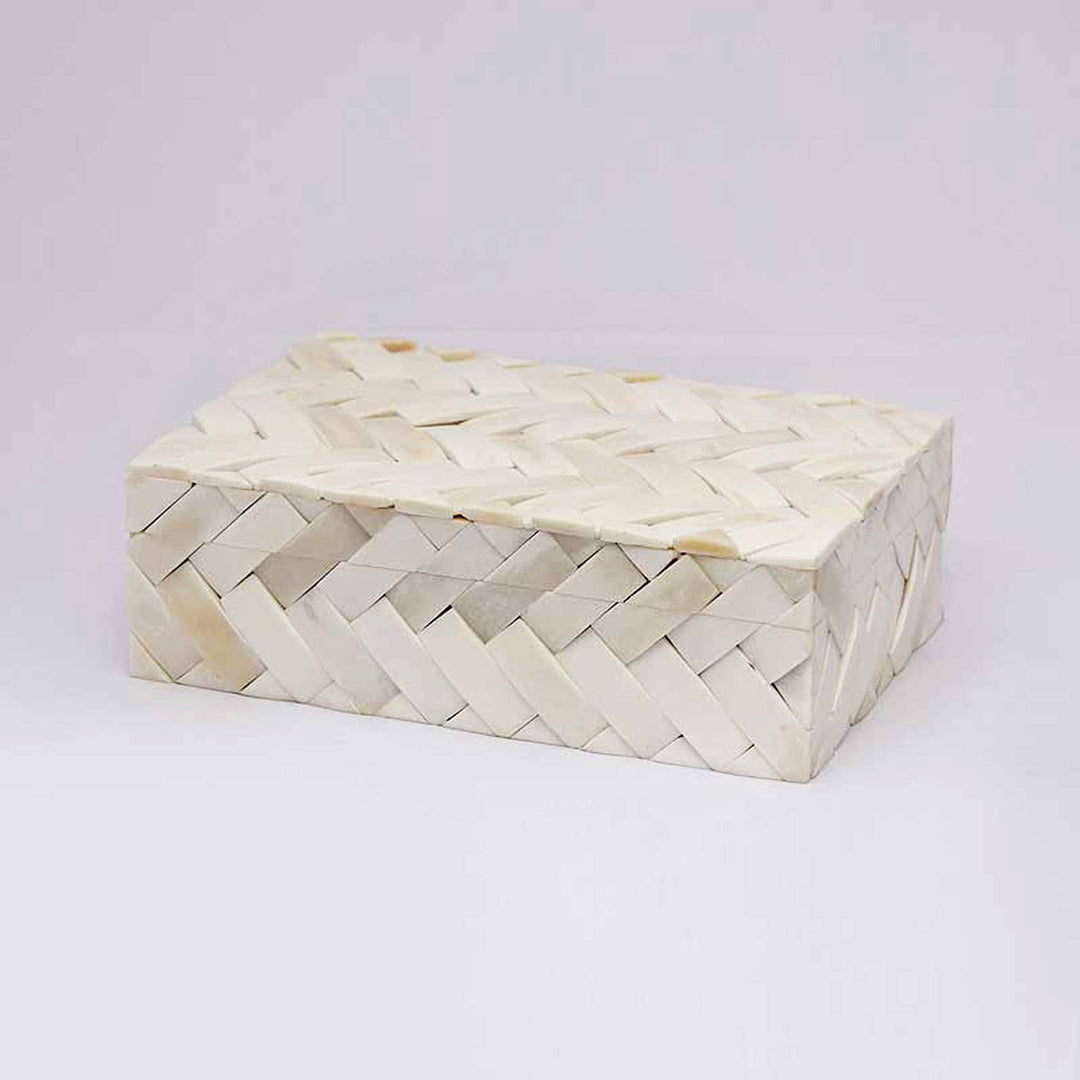 BREADED JEWEL BOX/IVORY BONE