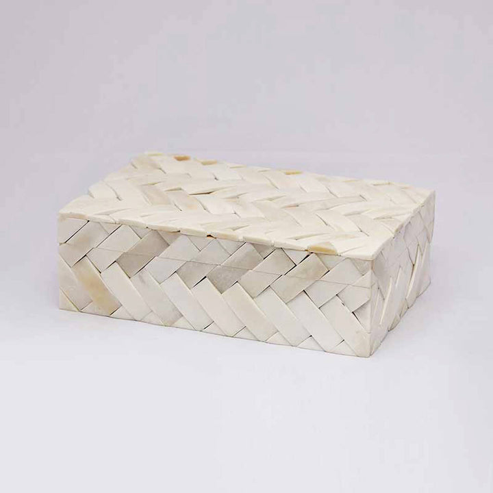 BREADED JEWEL BOX/IVORY BONE