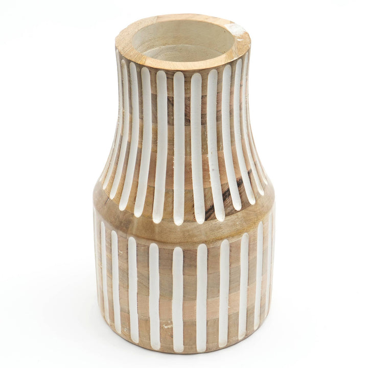 ABEER WOODEN VASE