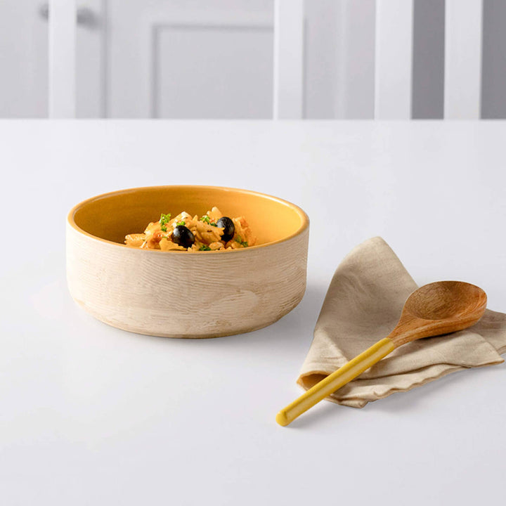 Amber Love Ceramic Serving Bowl