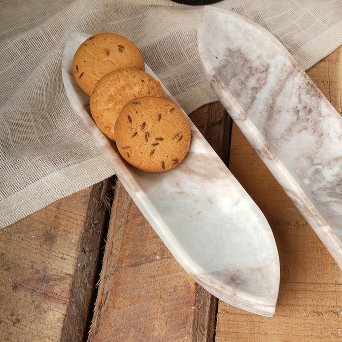 Hand Carved Marble Platter