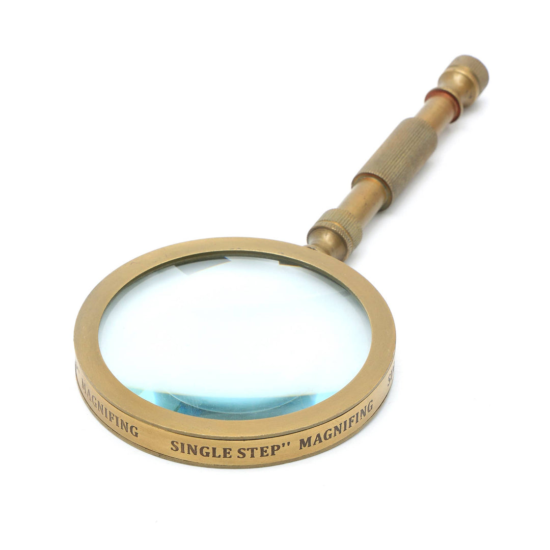 Cast Aluminum Handle Magnifying Glass