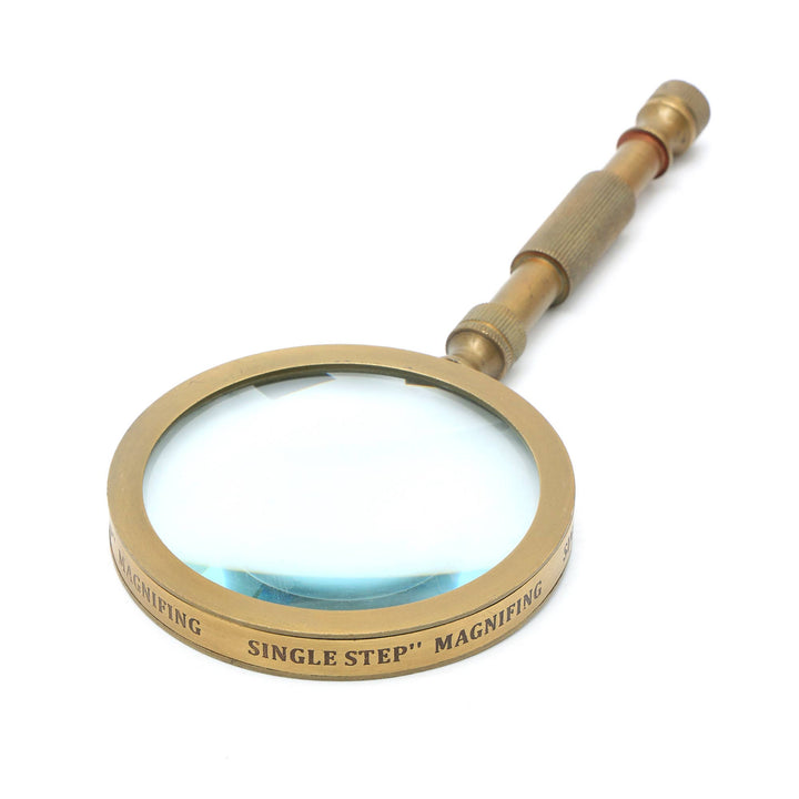 Cast Aluminum Handle Magnifying Glass