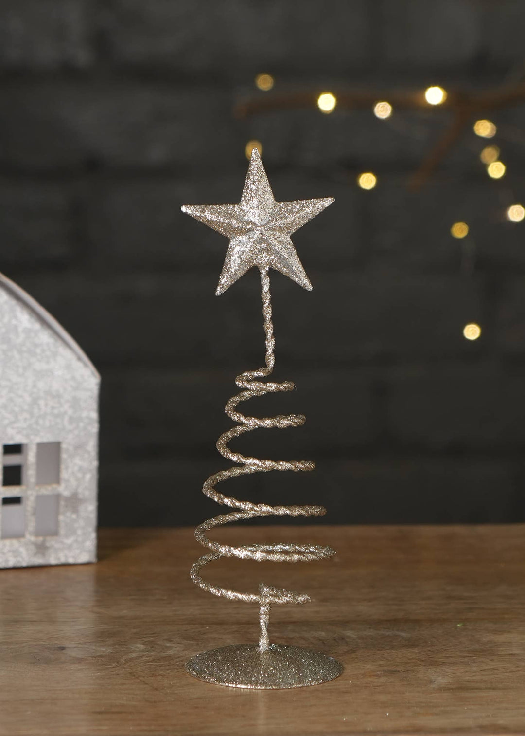 Metal Wire Tree Ornament