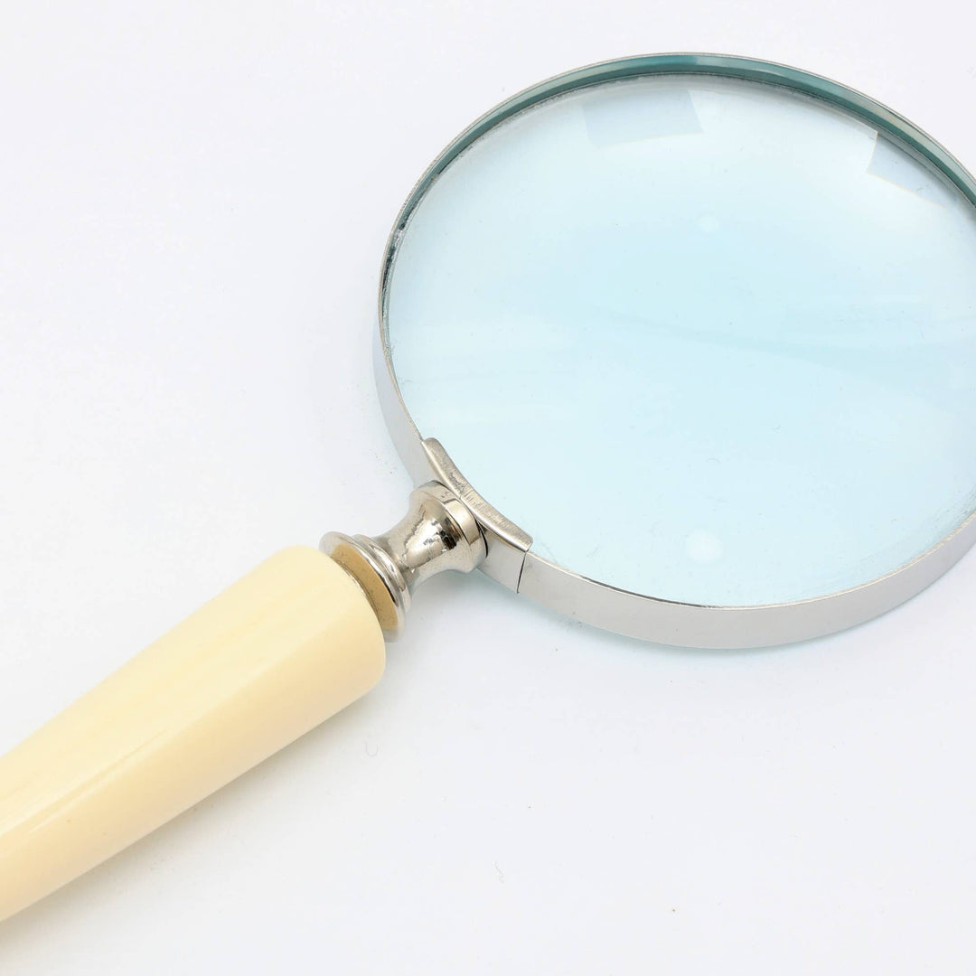 Magnifying Glass With Ivory Resin Handle
