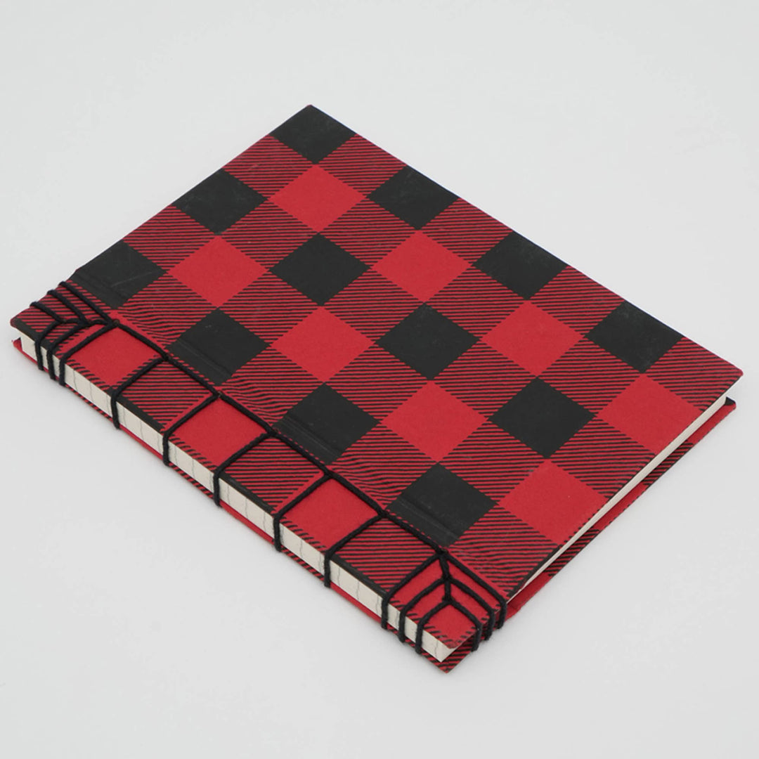 Hard Cover Note Book / Red - Recycled Cotton & Mill Made Paper / 6 X 8 Inches (L X W) / Moq - 6 Pcs