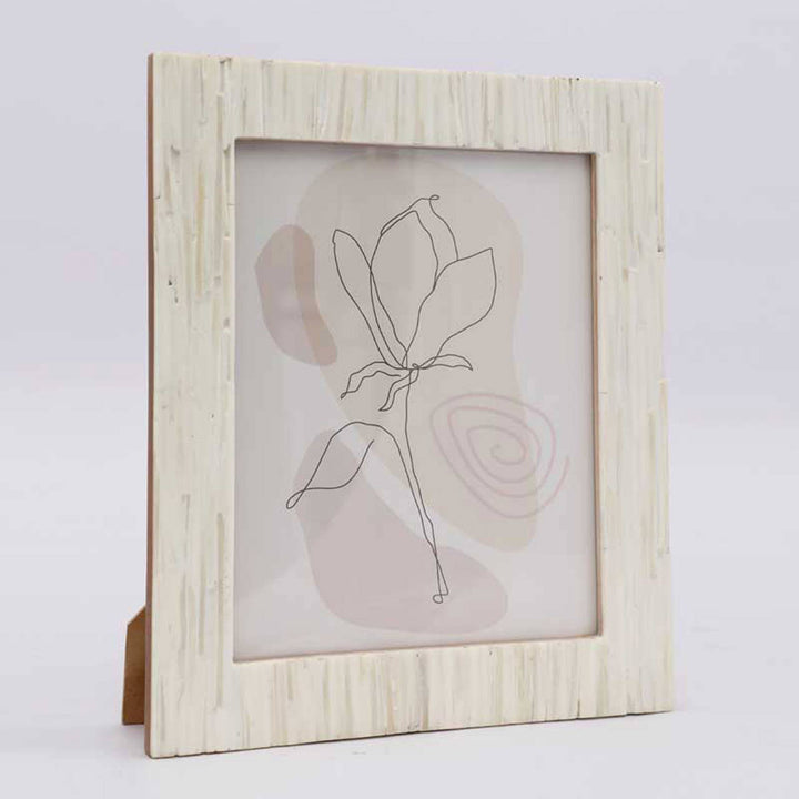 Chisseled Photo Frame/Ivory Bone/8*10 Inch