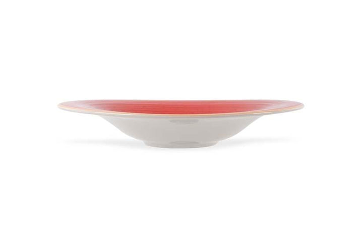 Porcelain Bowl | Artisan Non Stackable Wide Rim Bowl, 18.6oz