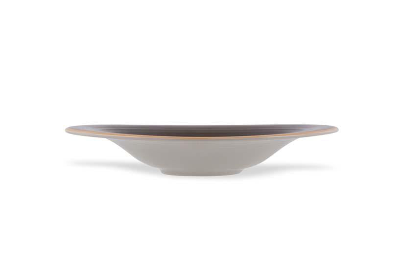 Porcelain Bowl | Artisan Non Stackable Wide Rim Bowl, 18.6oz