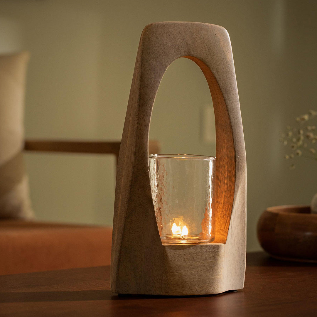 Artus Glass  Votive T-Light Holder